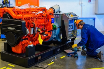 Более 1200 электрогенераторов с двигателями Scania работают в России 